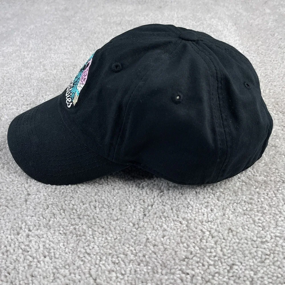 Chubbies Hat Cap Mens‎ Strapback Black Toucan Beach Tropical Embroidered Logo